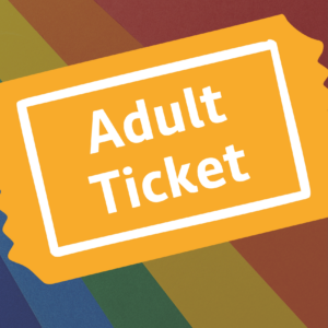 Rainbow Train Adult Ticket